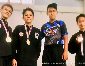 Pesilat Muda MTsN 36 Jakarta Menorehkan Prestasi di Kejuaraan Nasional Pencak Silat Indonesia Super Championship Tahun 2024